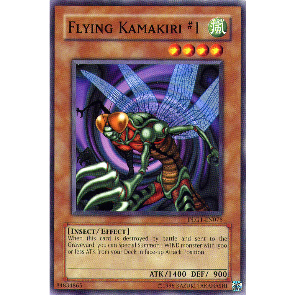 Flying Kamakiri #1 DLG1-EN075 Yu-Gi-Oh! Card from the Dark Legends Set