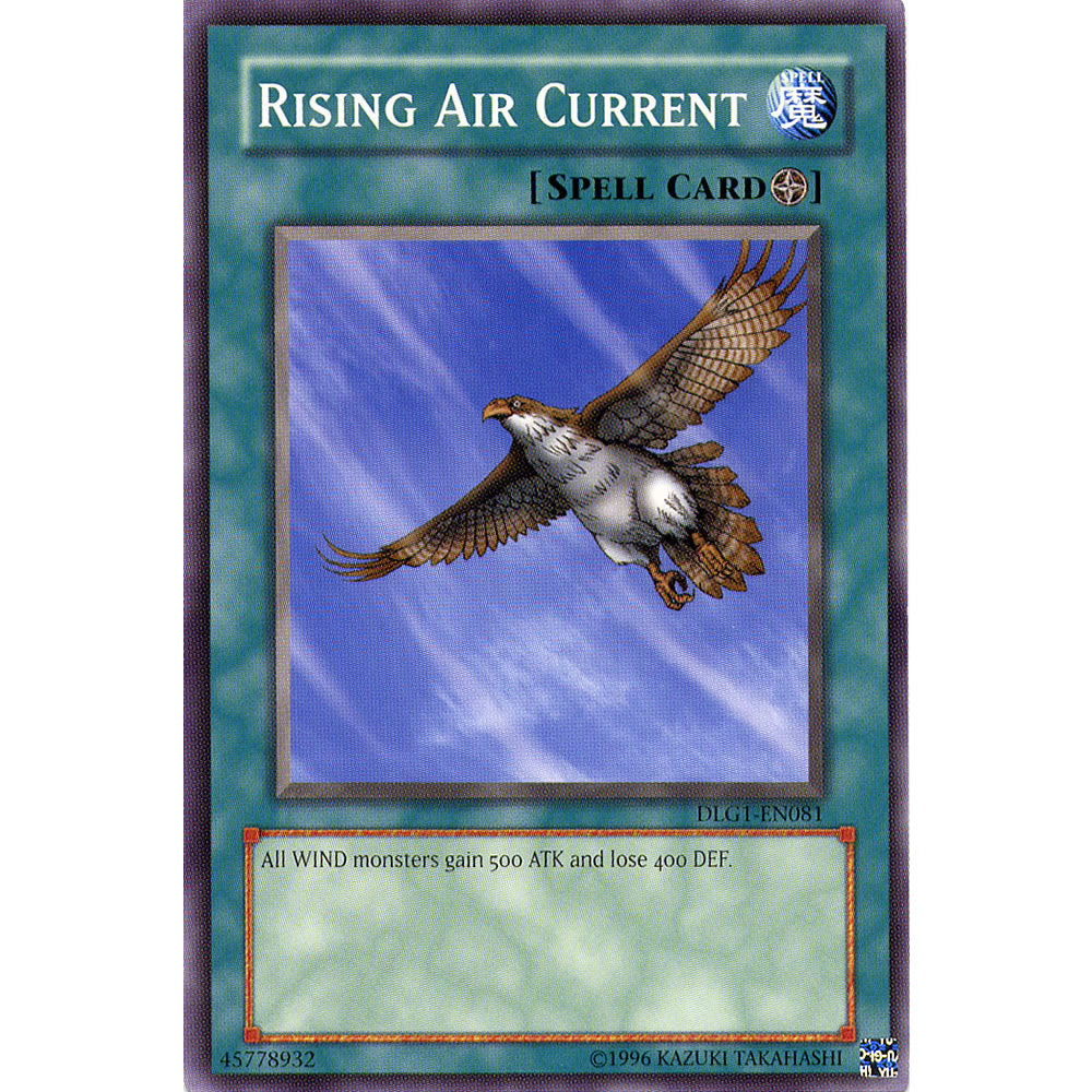 Rising Air Current DLG1-EN081 Yu-Gi-Oh! Card from the Dark Legends Set