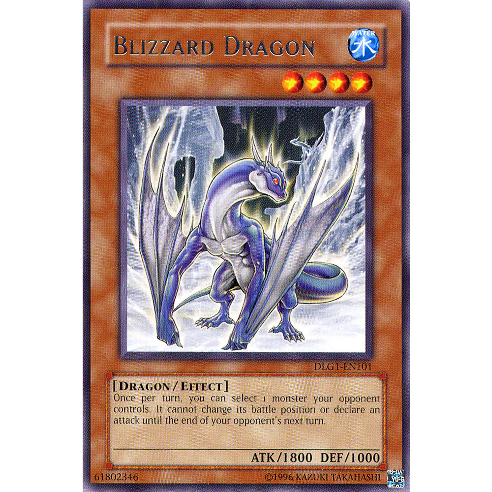 Blizzard Dragon DLG1-EN101 Yu-Gi-Oh! Card from the Dark Legends Set