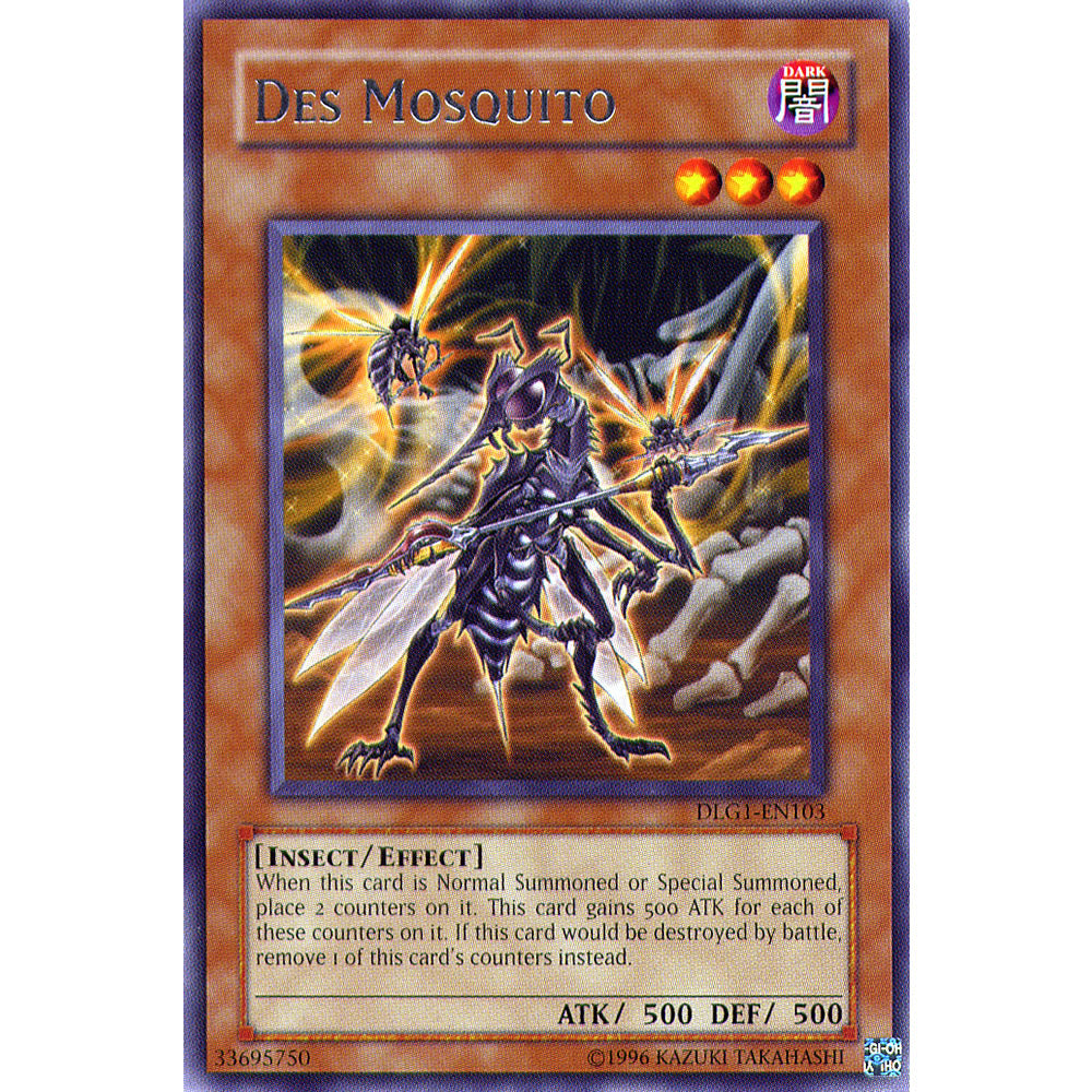 Des Mosquito DLG1-EN103 Yu-Gi-Oh! Card from the Dark Legends Set