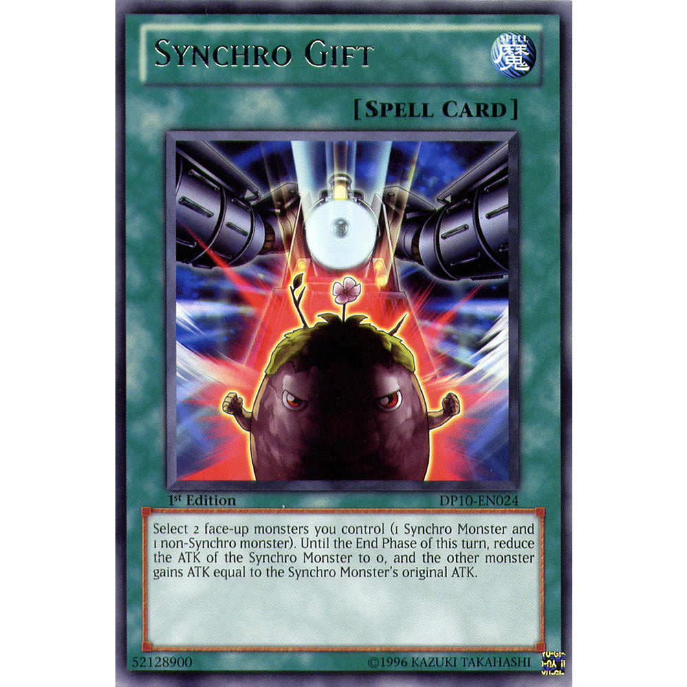 Synchro Gift DP10-EN024 Yu-Gi-Oh! Card - Deckboosters Synchro Gift DP10-EN024 Yu-Gi-Oh! Card - Deckboosters