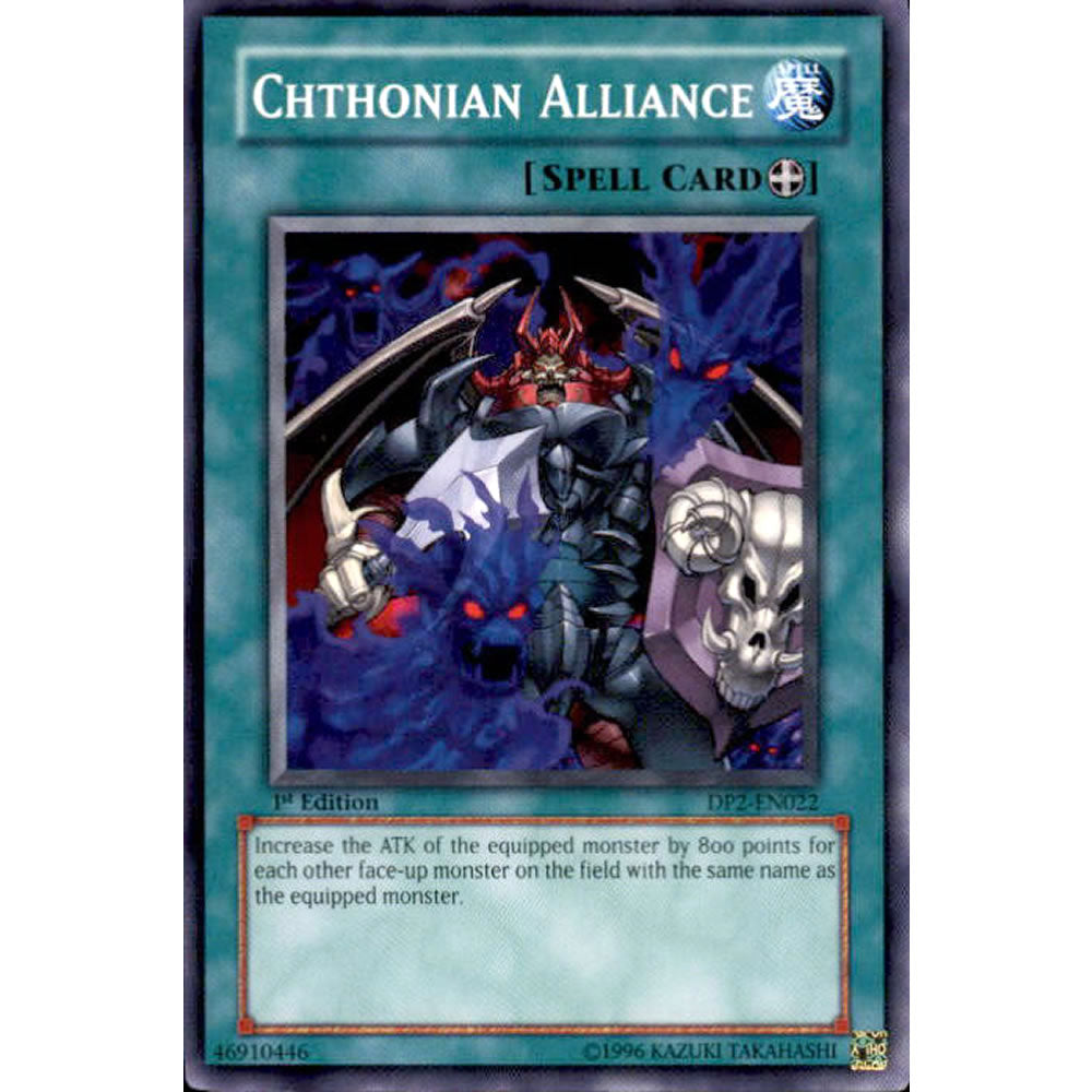 Chthonian Alliance DP2-EN022 Yu-Gi-Oh! Card from the Duelist Pack: Chazz Princeton Set