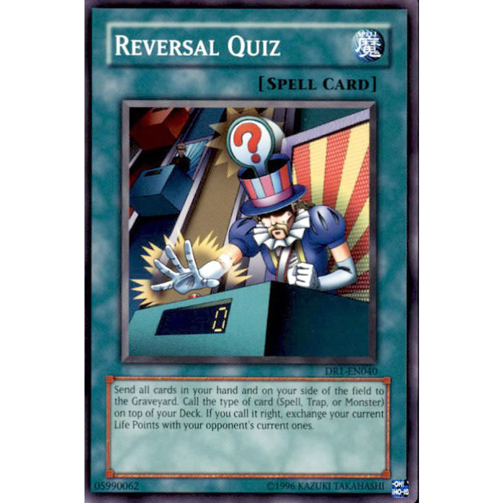 Reverse Quiz DR1-EN040 Yu-Gi-Oh! Card from the Dark Revelation 1 Set
