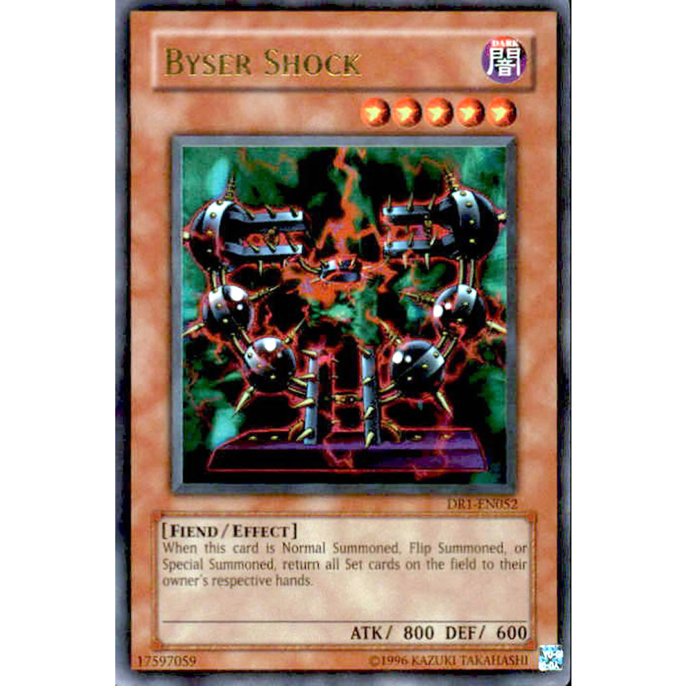 Byser Shock DR1-EN052 Yu-Gi-Oh! Card from the Dark Revelation 1 Set