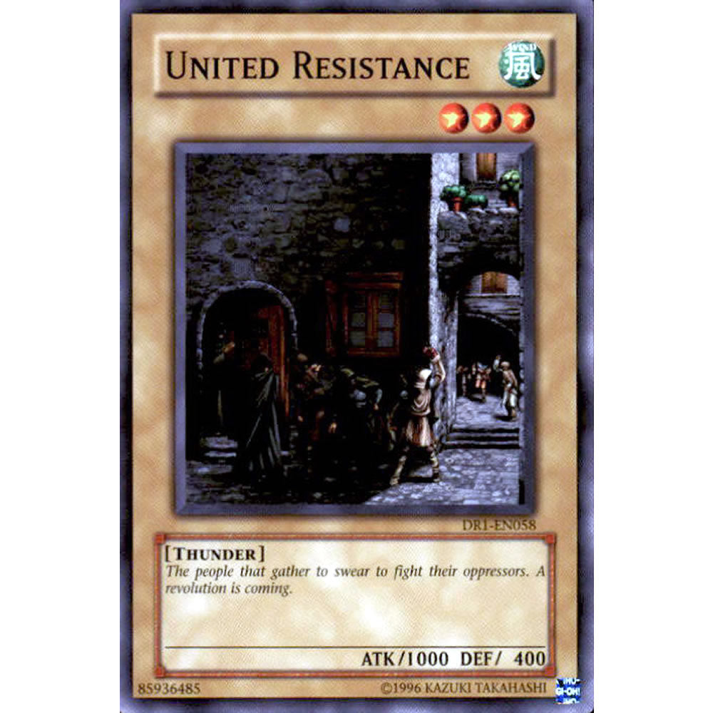 United Resistance DR1-EN058 Yu-Gi-Oh! Card from the Dark Revelation 1 Set