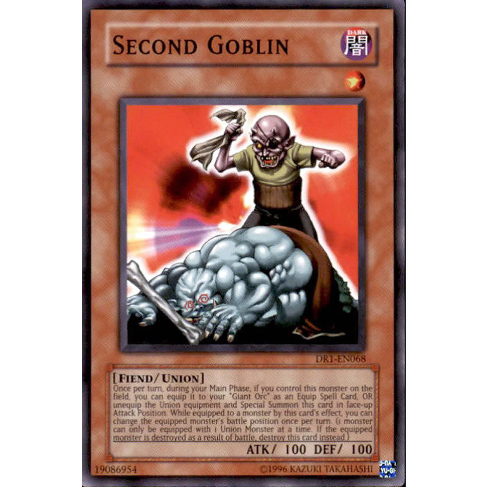 Second Goblin DR1-EN068 Yu-Gi-Oh! Card from the Dark Revelation 1 Set