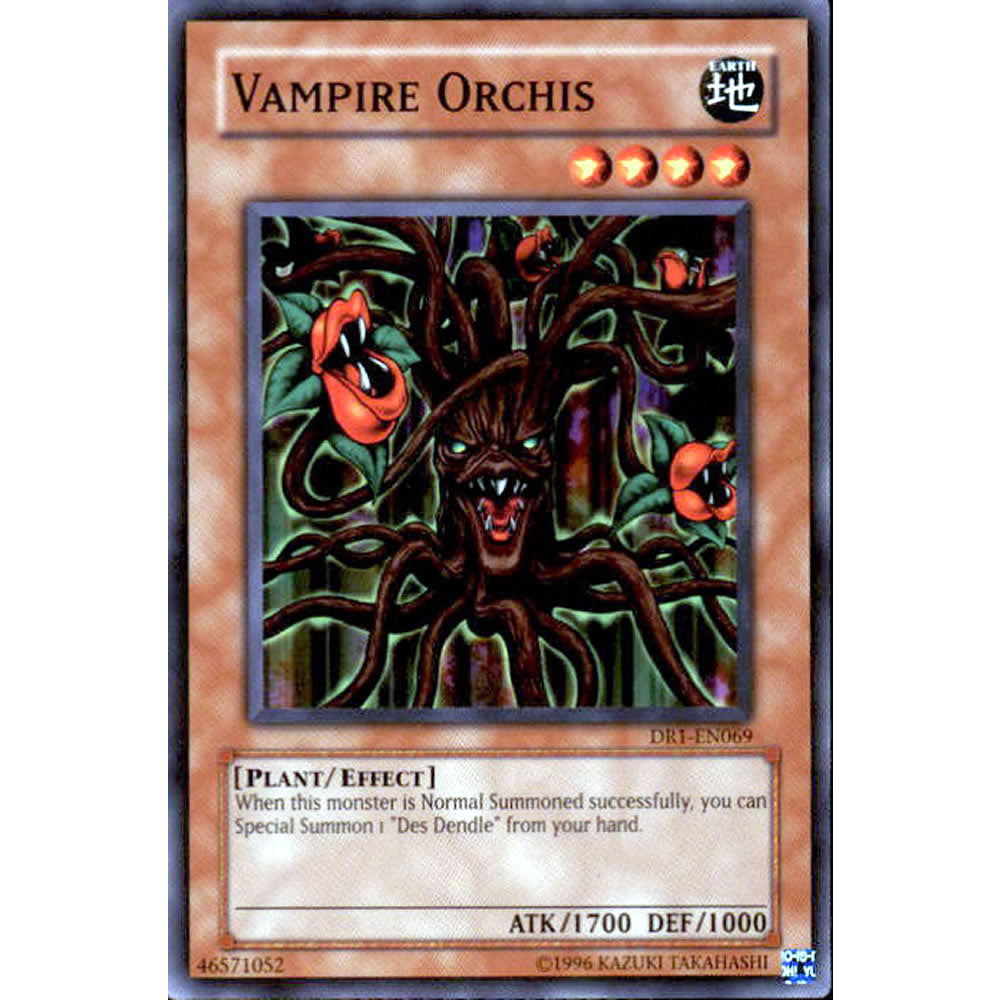Vampire Orchis DR1-EN069 Yu-Gi-Oh! Card from the Dark Revelation 1 Set