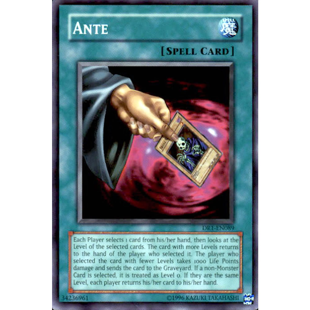 Ante DR1-EN089 Yu-Gi-Oh! Card from the Dark Revelation 1 Set