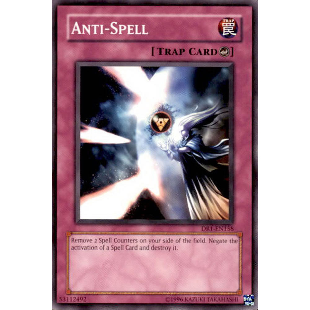 Anti-Spell DR1-EN158 Yu-Gi-Oh! Card from the Dark Revelation 1 Set
