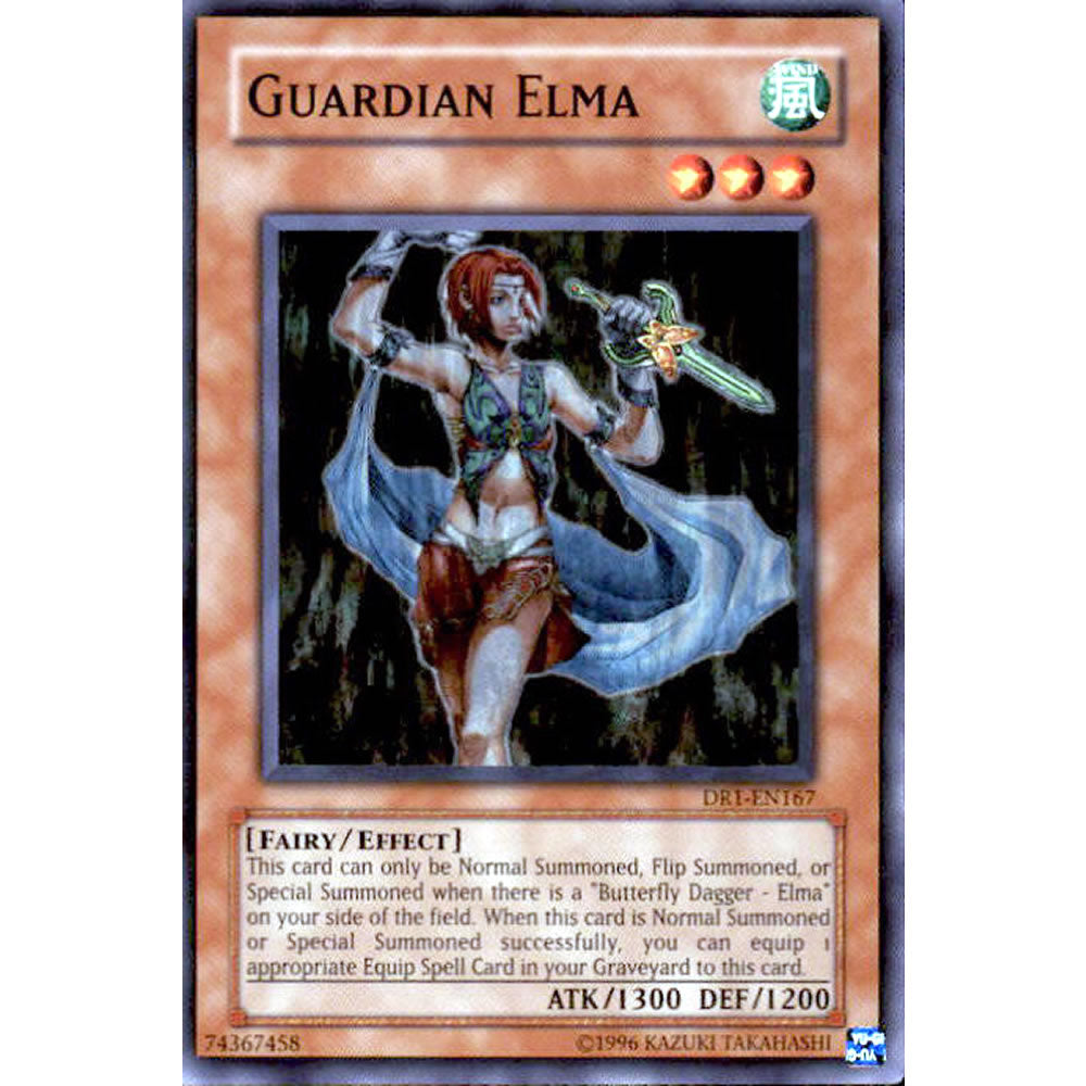 Guardian Elma DR1-EN167 Yu-Gi-Oh! Card from the Dark Revelation 1 Set