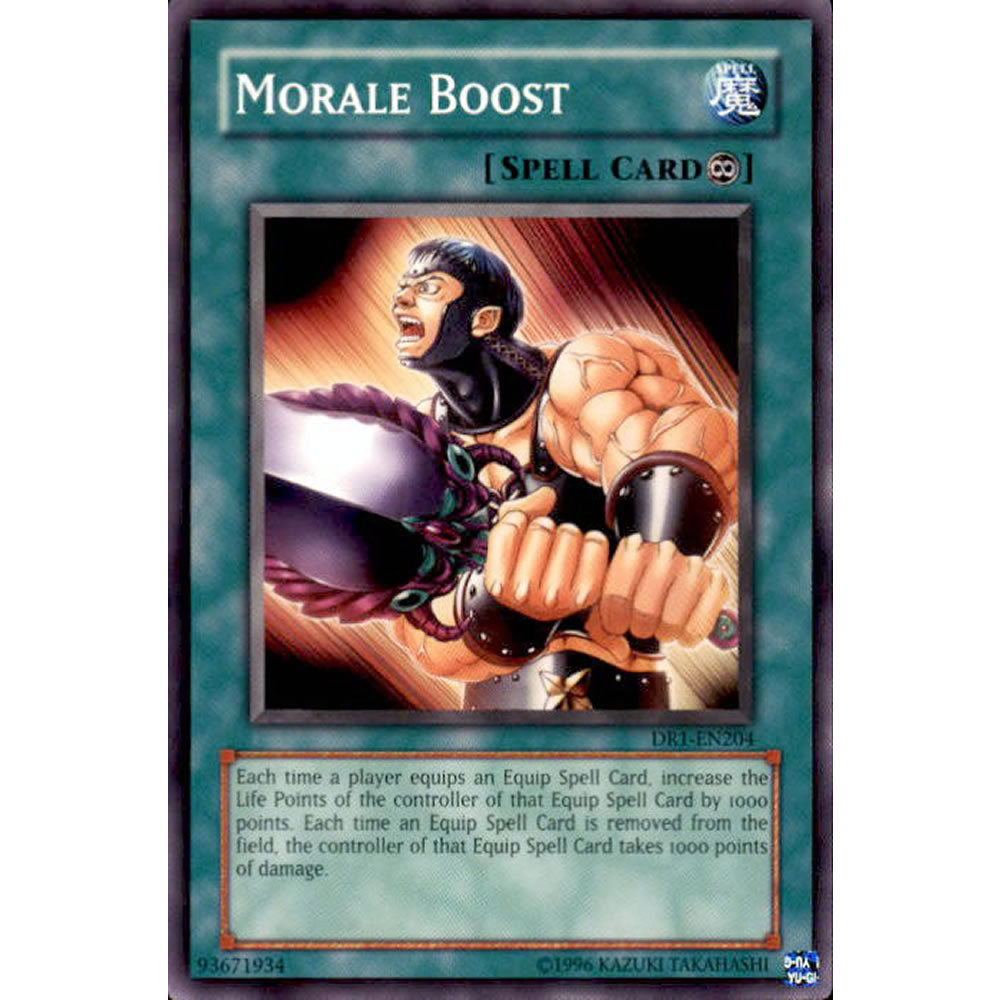 Morale Boost DR1-EN204 Yu-Gi-Oh! Card from the Dark Revelation 1 Set