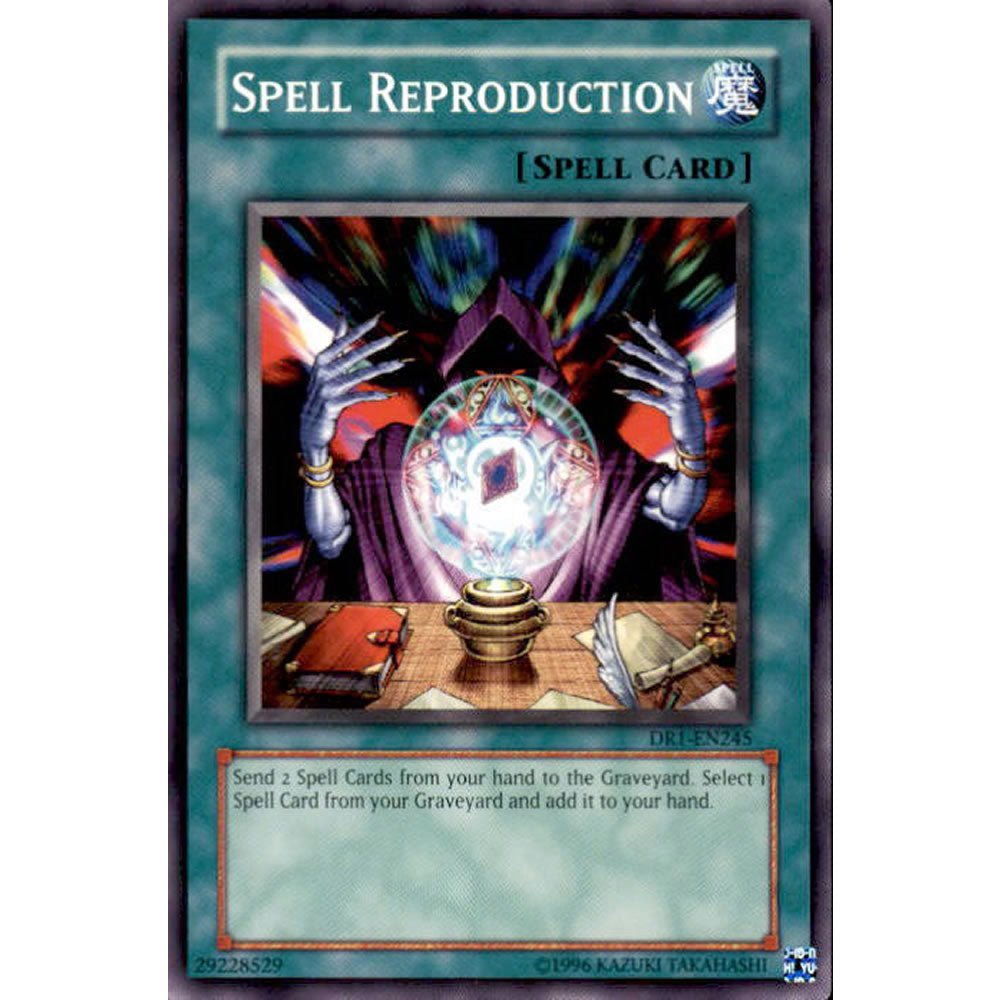 Spell Reproduction DR1-EN245 Yu-Gi-Oh! Card from the Dark Revelation 1 Set