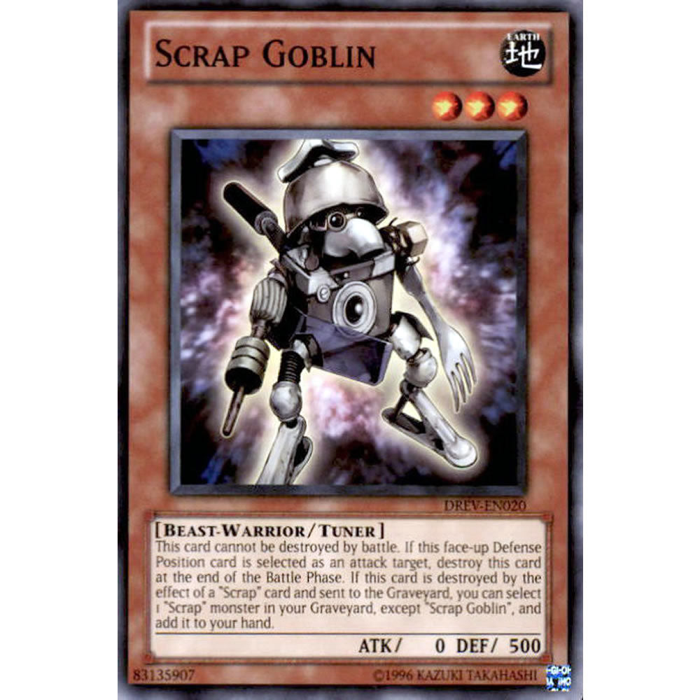 Scrap Goblin DREV-EN020 Yu-Gi-Oh! Card from the Duelist Revolution Set