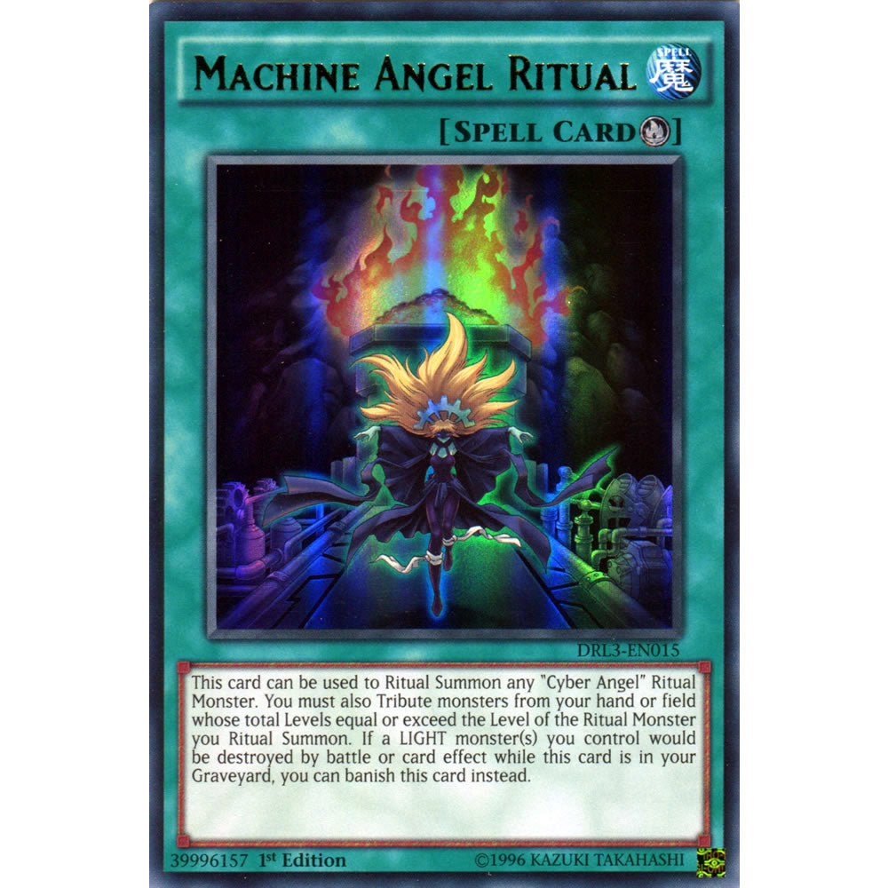 cyber angel ritual monsters Machine Angel Ritual DRL3-EN015 Yu-Gi-Oh! Card