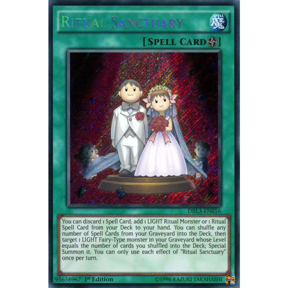 Ritual Sanctuary DRL3-EN016 Yu-Gi-Oh! Card from the Dragons of Legend Unleashed Set