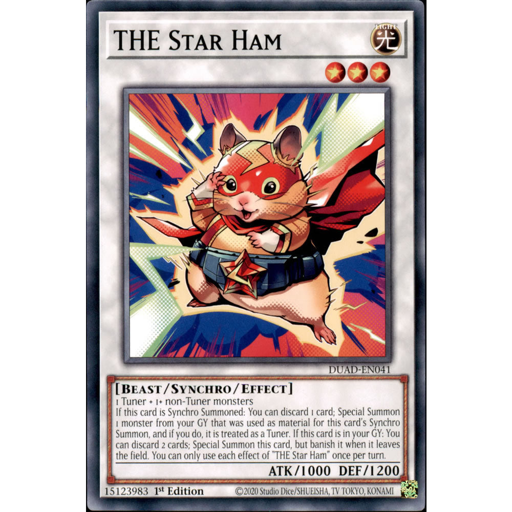 THE Star Ham DUAD-EN041 Yu-Gi-Oh! Card from the Duelist's Advance Set