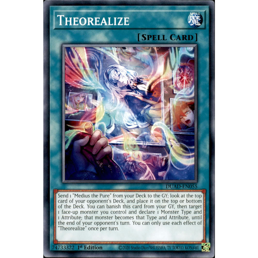 Theorealize DUAD-EN055 Yu-Gi-Oh! Card from the Duelist's Advance Set