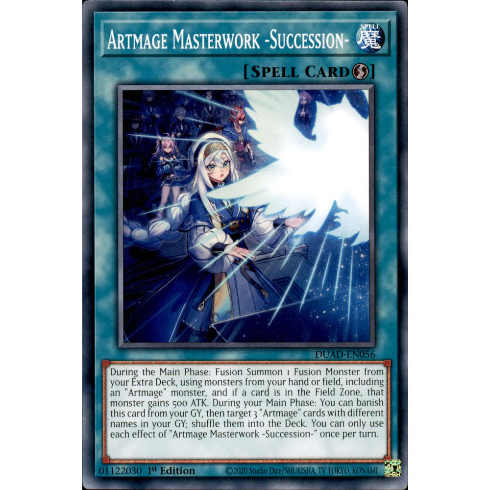 Artmage Masterwork -Succession- DUAD-EN056 Yu-Gi-Oh! Card from the Duelist's Advance Set