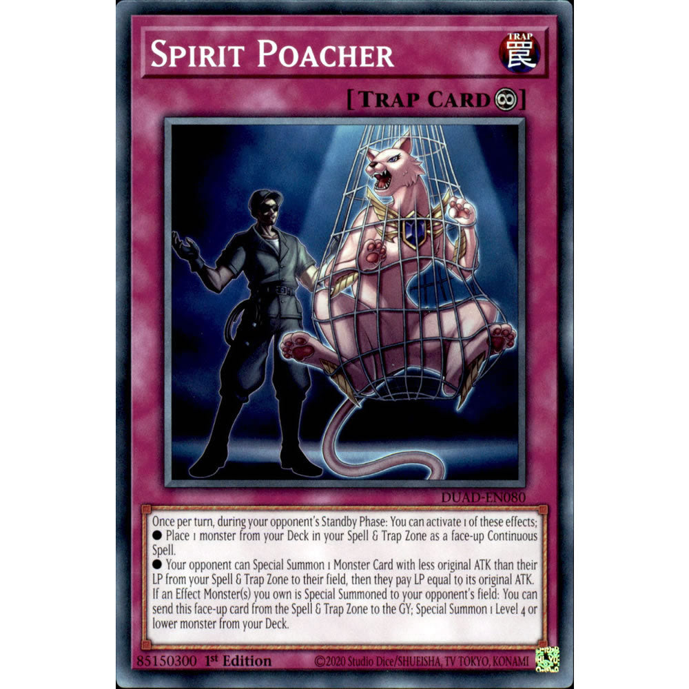Spirit Poacher DUAD-EN080 Yu-Gi-Oh! Card from the Duelist's Advance Set