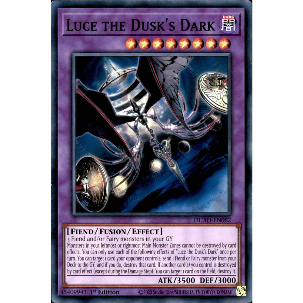 Luce the Dusk's Dark DUAD-EN082 Yu-Gi-Oh! Card from the Duelist's Advance Set