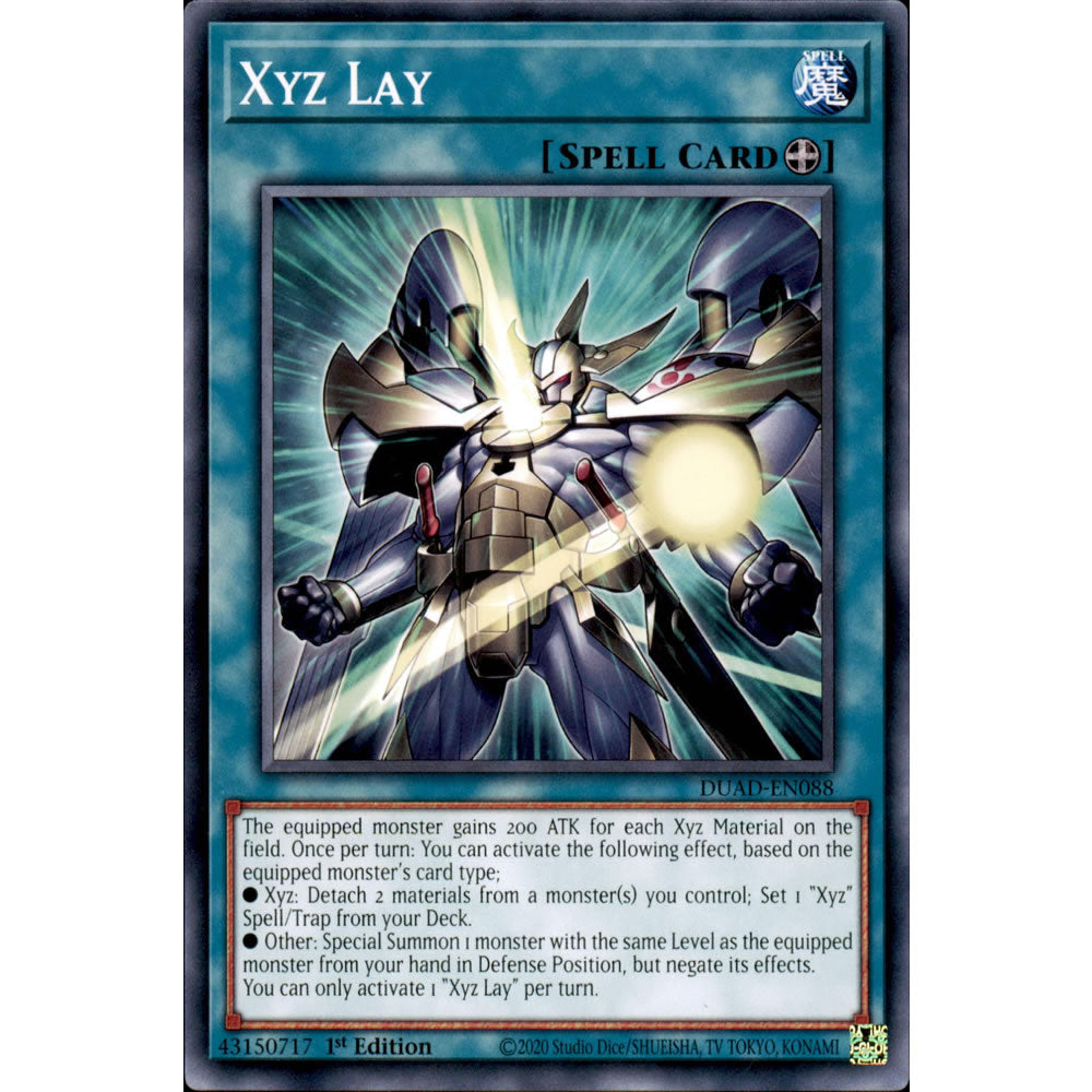 ?Xyz Lay DUAD-EN088 Yu-Gi-Oh! Card from the Duelist's Advance Set