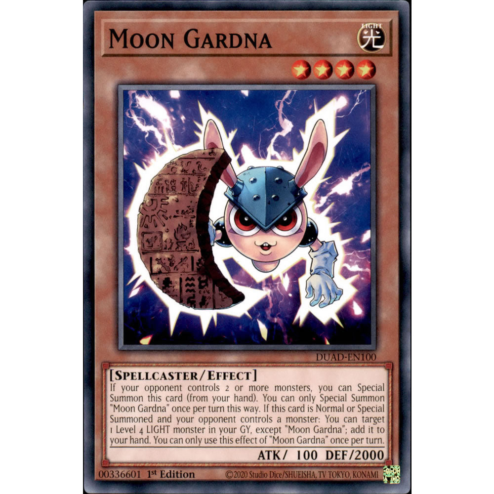 Moon Gardna DUAD-EN100 Yu-Gi-Oh! Card from the Duelist's Advance Set