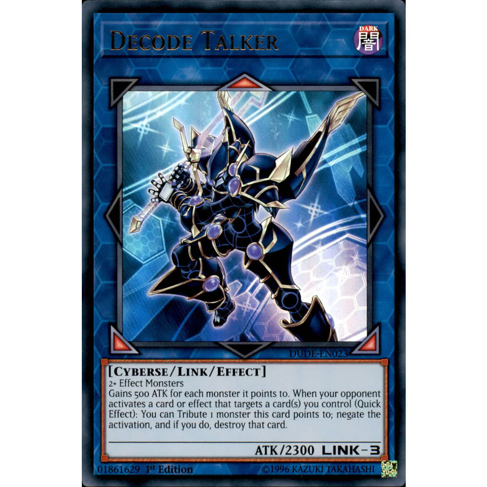 Decode Talker DUDE-EN023 Yu-Gi-Oh! Card from the Duel Devastator Set