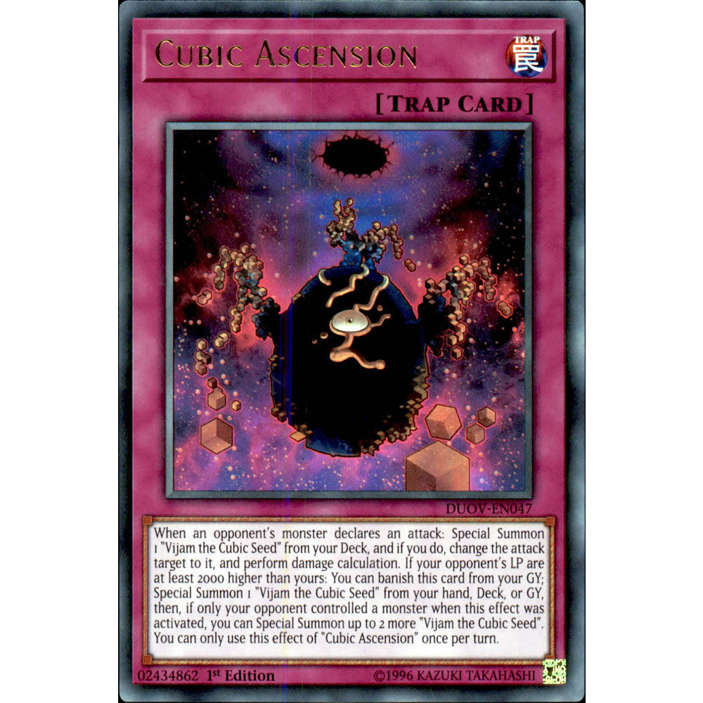 Cubic Ascension DUOV-EN047 Yu-Gi-Oh! Card from the Duel Overload Set