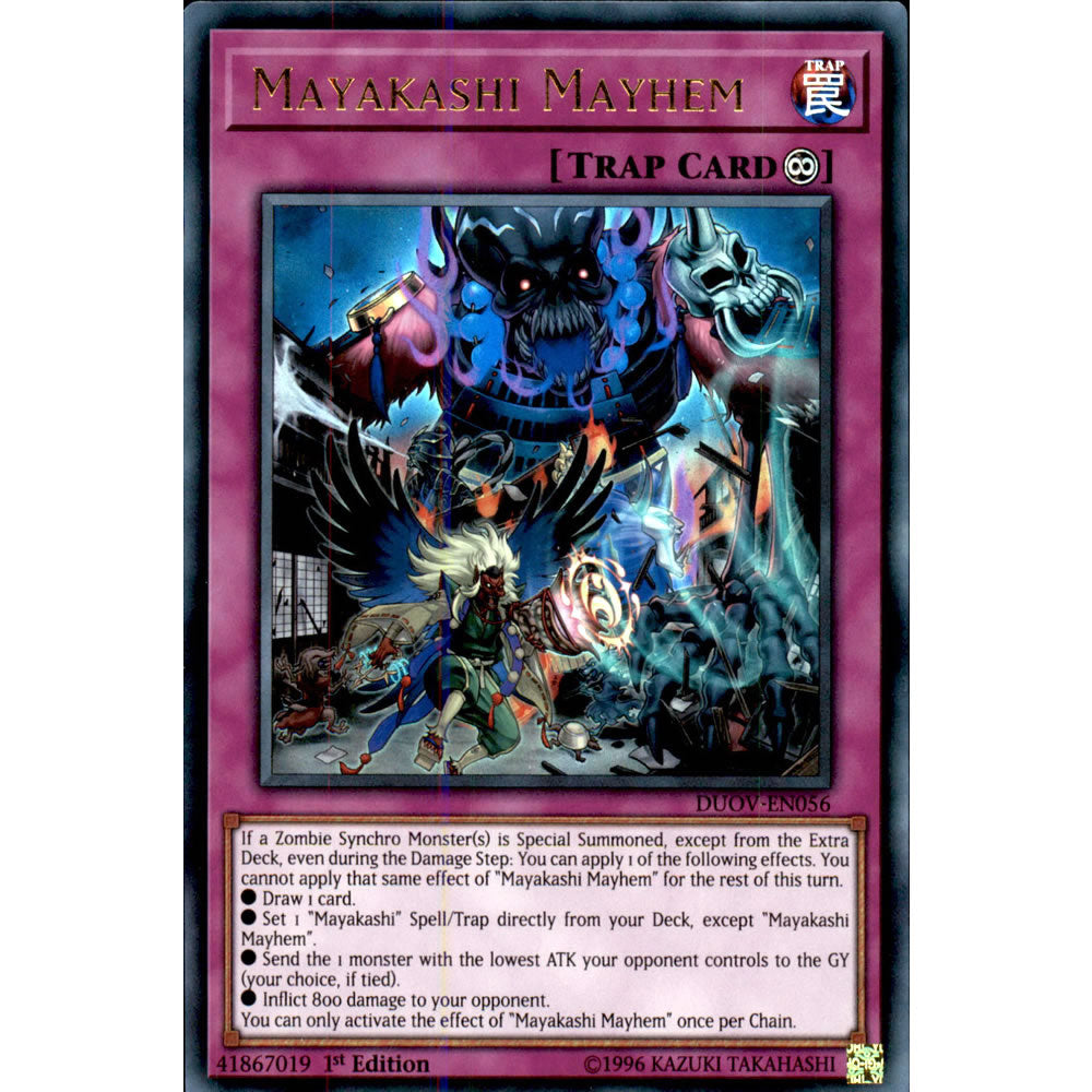 mayakashi yugioh deck Mayakashi Mayhem DUOV-EN056 Yu-Gi-Oh! Card
