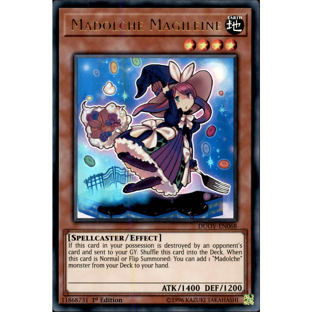 Madolche Magileine DUOV-EN068 Yu-Gi-Oh! Card Madolche Magileine DUOV-EN068 Yu-Gi-Oh! Card