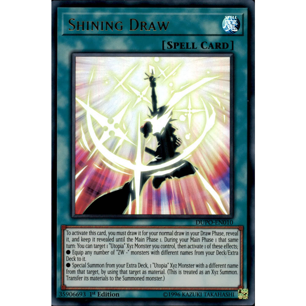 Shining Draw DUPO-EN010 Yu-Gi-Oh! Card - Deckboosters Shining Draw DUPO-EN010 Yu-Gi-Oh! Card - Deckboosters