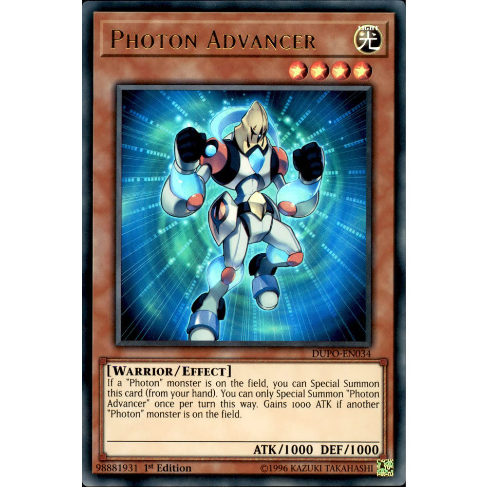 Photon Advancer DUPO-EN034 Yu-Gi-Oh! Card from the Duel Power Set