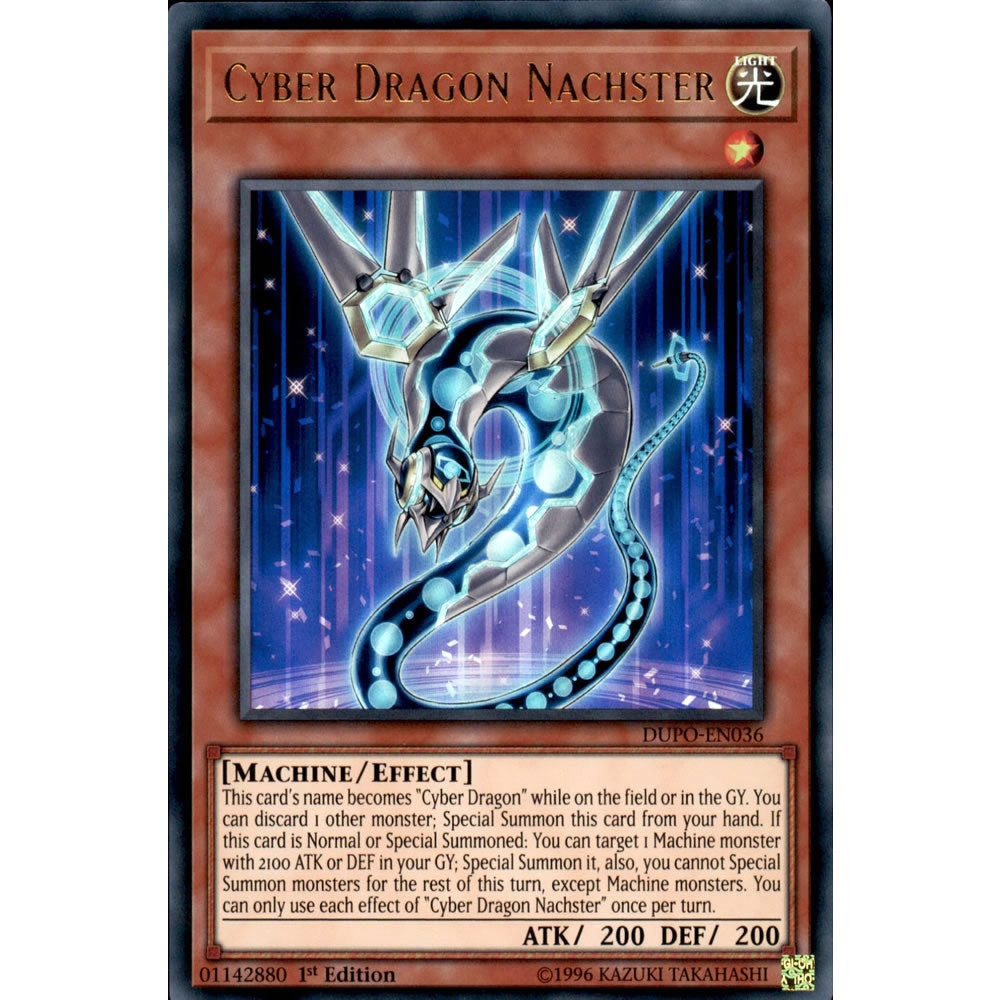 Cyber Dragon Nachster DUPO-EN036 Yu-Gi-Oh! Card from the Duel Power Set
