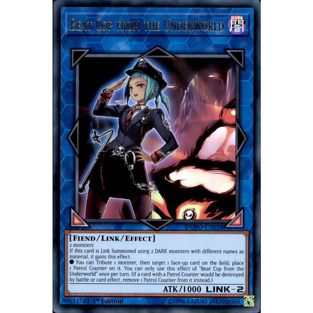 Beat Cop from the Underworld DUPO-EN038 Yu-Gi-Oh! Card from the Duel Power Set