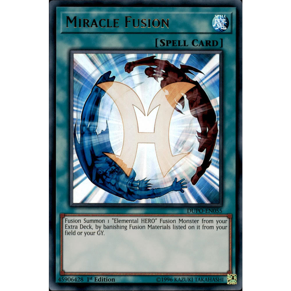 Miracle Fusion DUPO-EN055 Yu-Gi-Oh! Card from the Duel Power Set
