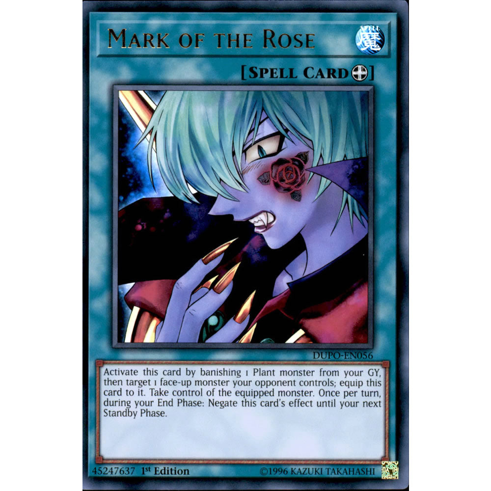 Mark of the Rose DUPO-EN056 Yu-Gi-Oh! Card from the Duel Power Set
