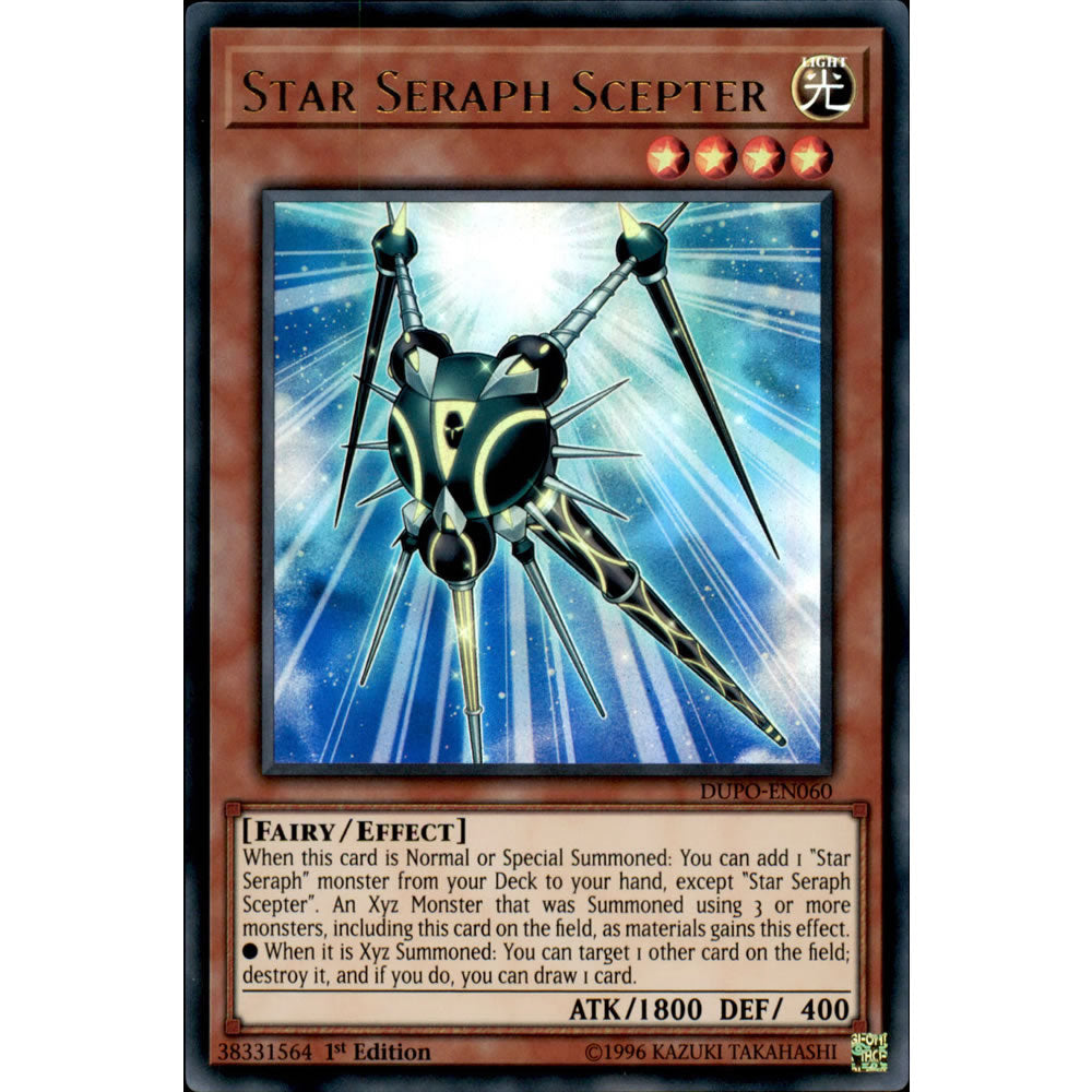 Star Seraph Scepter DUPO-EN060 Yu-Gi-Oh! Card from the Duel Power Set