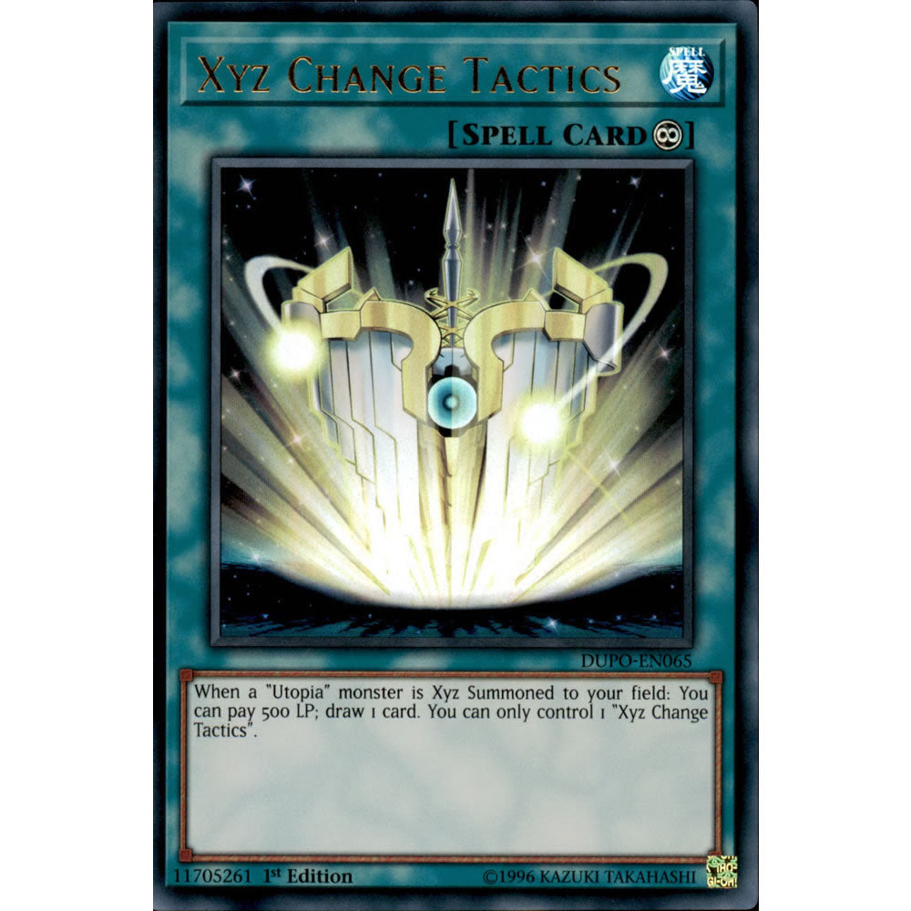 Xyz Change Tactics DUPO-EN065 Yu-Gi-Oh! Card from the Duel Power Set