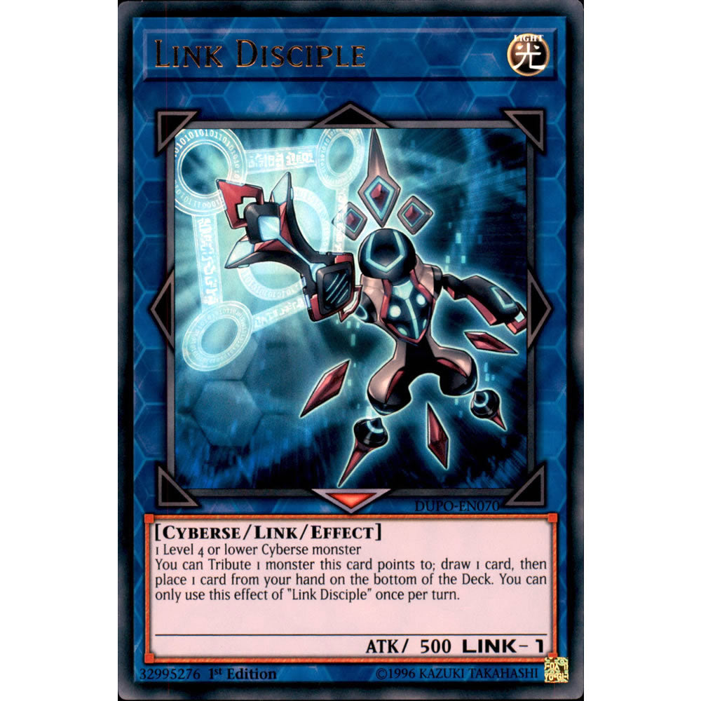 Link Disciple DUPO-EN070 Yu-Gi-Oh! Card from the Duel Power Set