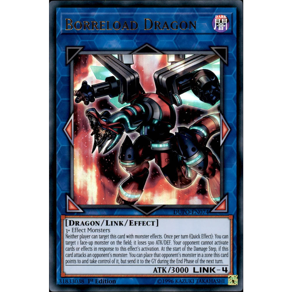 Borreload Dragon DUPO-EN074 Yu-Gi-Oh! Card from the Duel Power Set