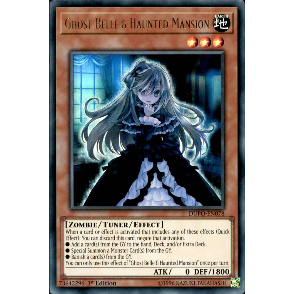 Ghost Belle & Haunted Mansion DUPO-EN078 Yu-Gi-Oh! Card from the Duel Power Set
