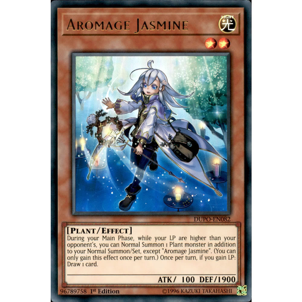 Aromage Jasmine DUPO-EN082 Yu-Gi-Oh! Card from the Duel Power Set