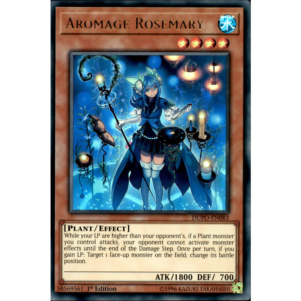 Aromage Rosemary DUPO-EN083 Yu-Gi-Oh! Card from the Duel Power Set