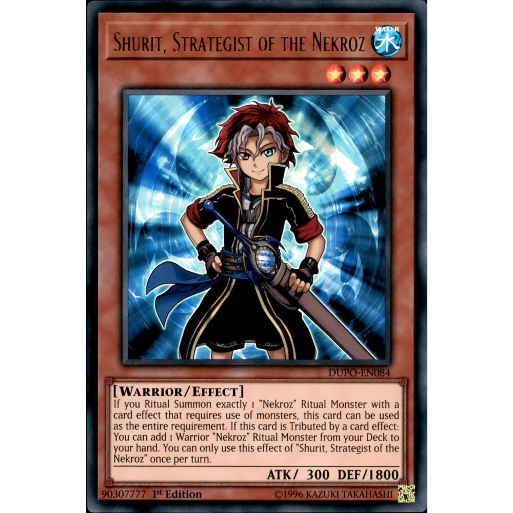 Shurit, Strategist of the Nekroz DUPO-EN084 Yu-Gi-Oh! Card from the Duel Power Set