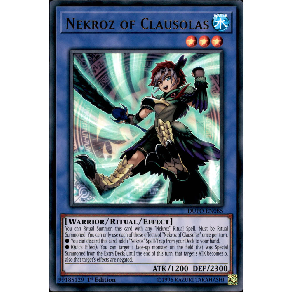 Nekroz of Clausolas DUPO-EN085 Yu-Gi-Oh! Card from the Duel Power Set