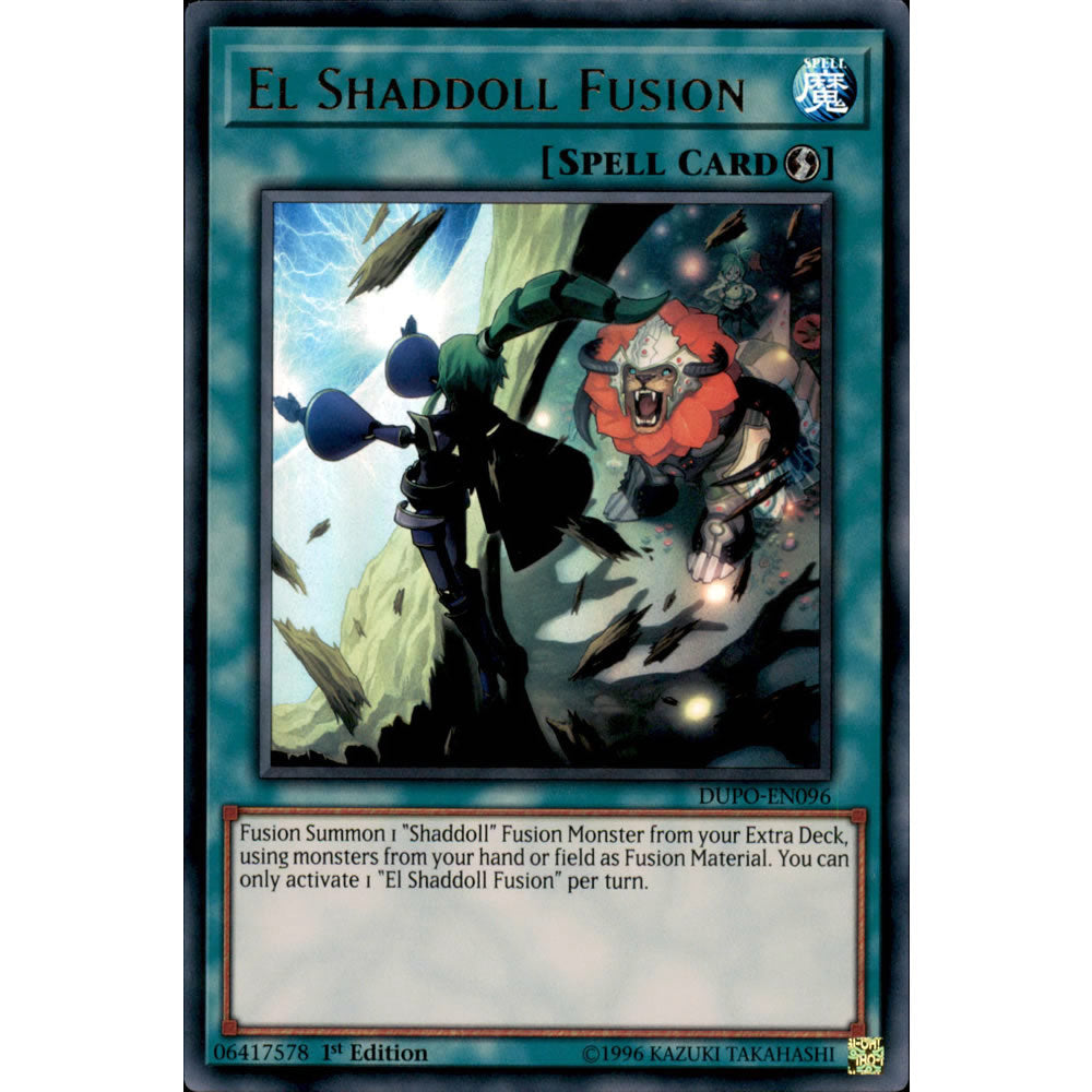 El Shaddoll Fusion DUPO-EN096 Yu-Gi-Oh! Card from the Duel Power Set
