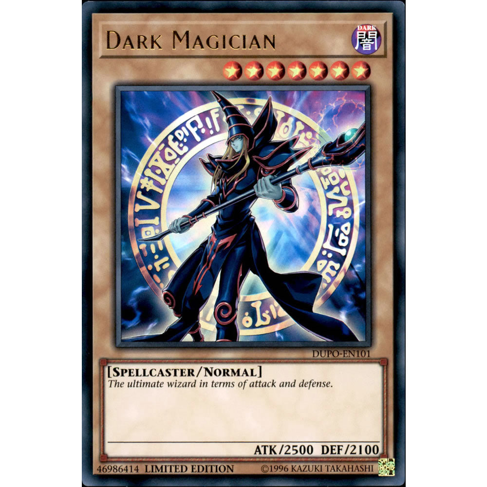 Dark Magician DUPO-EN101 Yu-Gi-Oh! Card from the Duel Power Set