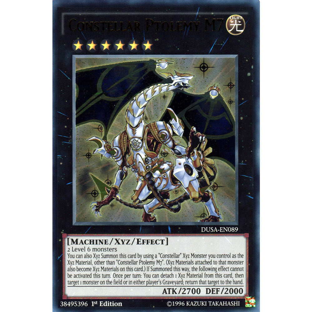 Constellar Ptolemy M7 DUSA-EN089 Yu-Gi-Oh! Card from the Duelist Saga Set