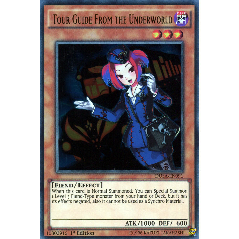 Tour Guide From the Underworld DUSA-EN091 Yu-Gi-Oh! Card from the Duelist Saga Set
