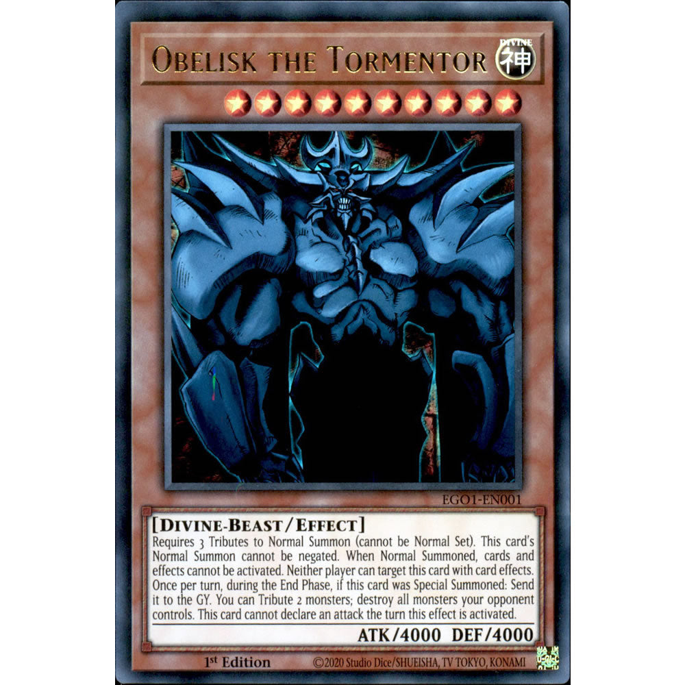 Yu-Gi-Oh! Egyptian God Deck: Obelisk the Tormentor Single Cards Yu-Gi-Oh! Egyptian God Deck: Obelisk the Tormentor Single Cards